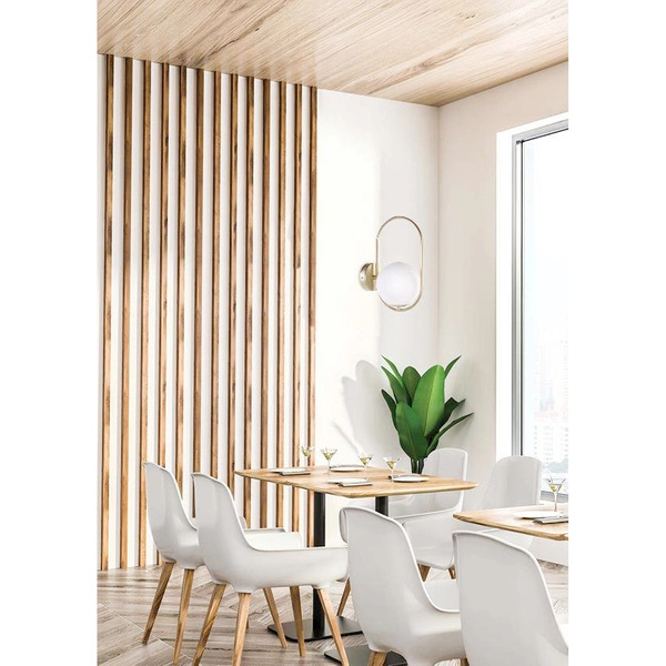 Kinkiet CORDEL 1X28W G9 RING mosiądz