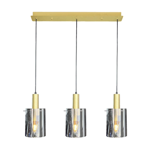 Lampa wisząca Arcadia Gold 3xE27