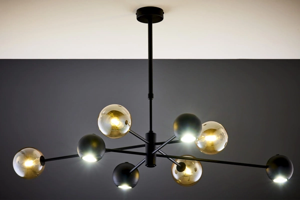 Nowoczesny Żyrandol MOKA wys. 47-69cm 4xG9 4xGU10
14W IP20 | Czarny