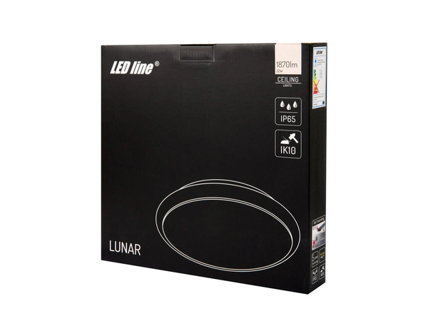 Plafon LED line LUNAR okrągły 22W 2200lm 4000K barwa neutralna IP65