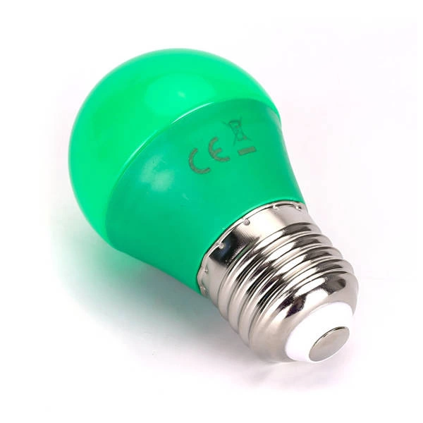 Żarówka do girlandy LED E27 A5 G45 4W kąt 230 | zielony