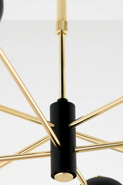 Nowoczesny Żyrandol MOKA wys. 47-69cm 4xG9 4xGU10
14W IP20 | Złoty