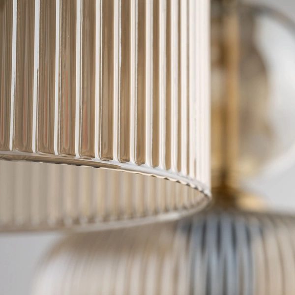 SOPHIA COGNAC LAMPA WISZACA 3XE14