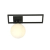 Lampa sufitowa Emibig IMAGO 1D Czarny/OPAL 1130/1D