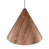 Lampa sufitowa, wisząca SOLIS WOOD dług.210cm szer.61cm E27 | DĄB CIEMNY 10598