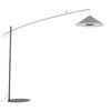 Lampa podłogowa POISE umbra gray A E27 wys.240cm dług.260cm przewód 270cm włącznik | 11767