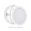 ALGINE ECO 2w1 NATYNK-PODTYNK DOWNLIGHT 18W WW 230V 110st IP20 IK06 223x35mm BIAŁY okrągła