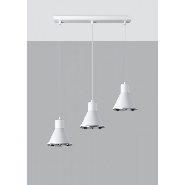 Lampa wisząca TAZILA 3 SL.0988 biała 3xGU10/ES111
