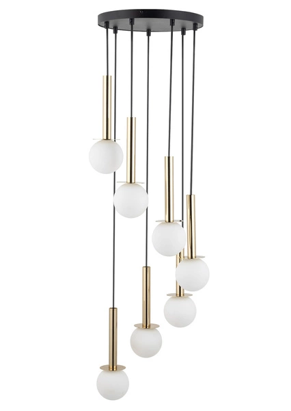 Lampa Sigma DAISY 7 złoty/biały 40772