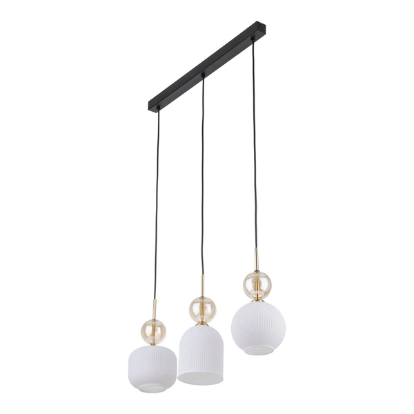 SOPHIA COGNAC WHITE LAMPA WISZĄCA 3XE14