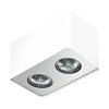 Azzardo NINO 2 WHITE / ALUMINUM 1386