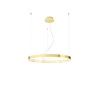 Nowoczesna lampa wisząca RIO 78, złoty połysk, 50W LED, barwa ciepła 3000K, TH.246
