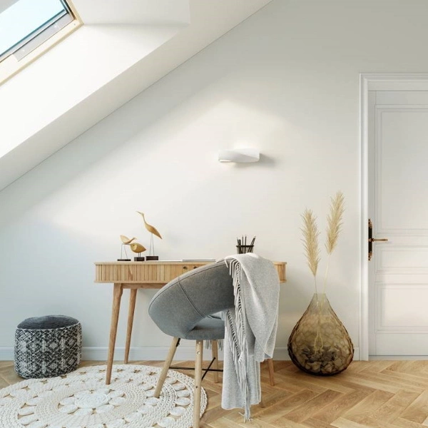 Kinkiet ceramiczny SIGMA MINI SL.0229 biały (może być malowany) 1xE27