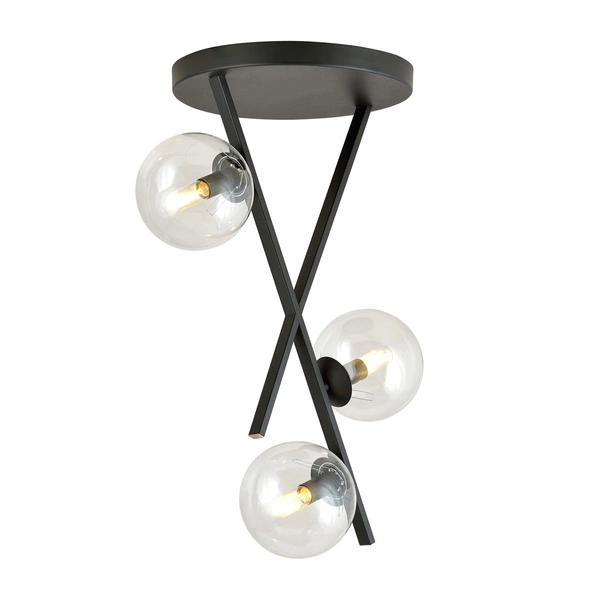 Lampa sufitowa Emibig RIVER 3 TRANSPARENT 1195/3
