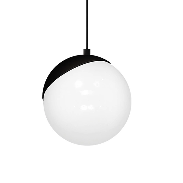 Lampa wisząca SFERA, MLP5739, czarny/biały, 1x40W E14