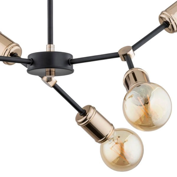 Nowoczesna lampa sufitowa GOFFER MIX OP. 6 PŁ