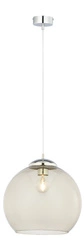 Nowoczesna Lampa wisząca ASTI wys. 80cm 1xE27 15W IP20 | Chrom