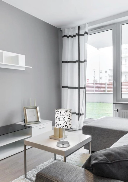 Lampa gabinetowa/stołowa/nocna EMILY 41-26750 chrom/abażur biały 1x40W E14