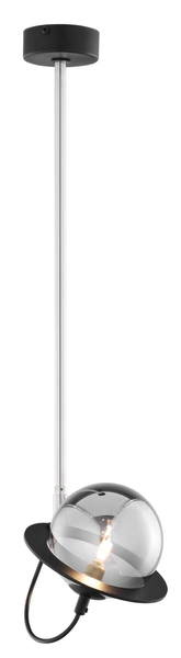 Nowoczesna Lampa wisząca PLANET wys. 65cm 1xG9 14W IP20 | Czarny