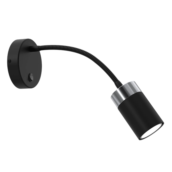 Kinkiet flex JOKER BLACK CHROME 1xGU10