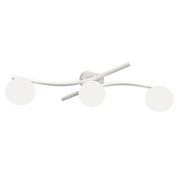 Lampa sufitowa Emibig OPUS 3 WH OPAL 1392/3