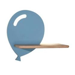 Kinkiet IQ Kids Balloon z półką, 21-84750, niebieski, 4W LED, barwa neutralna 4000K