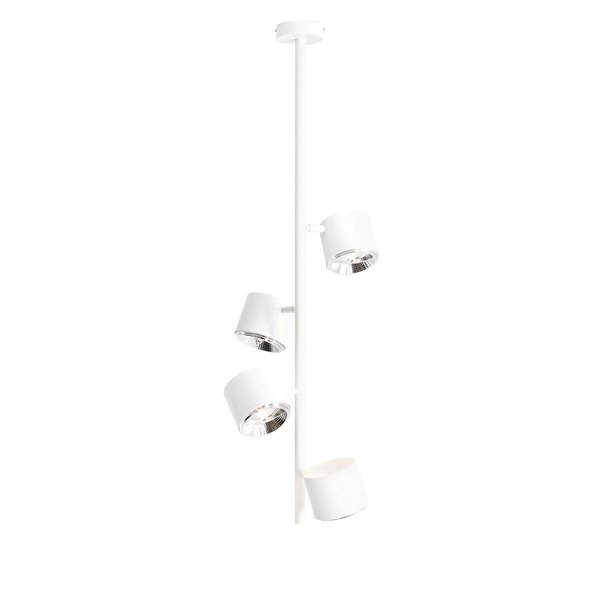 Aldex Lampa sufitowa BOT 4 PIONOWA 1046PL_L2, biała, 4x35W GU10