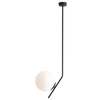 Aldex Lampa wisząca plafon GALLIA LONG BLACK 95cm