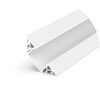 Profil LED P7-1 narożny kąt 45° 100cm | do osłonek C1/C4/C13 | biały