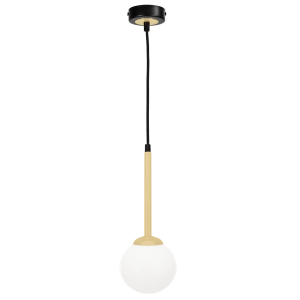 Lampa sufitowa nowoczesna PARMA I czarny/biały śr. 14cm