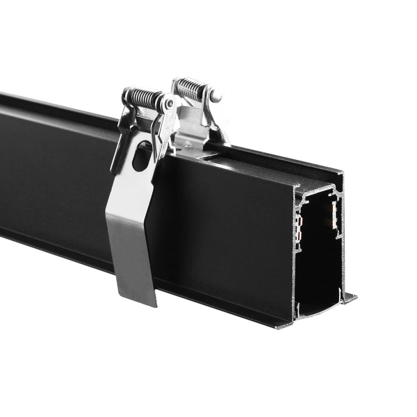 Szyna magnetyczna Podtynkowa LL-20F 200cm | czarny