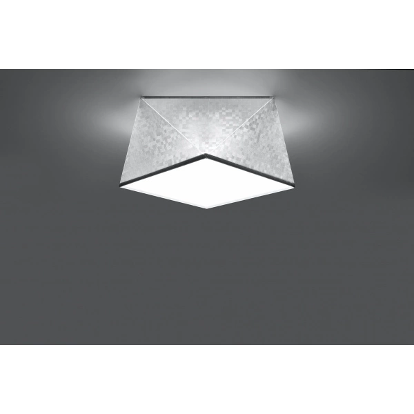 Plafon HEXA 25 SL.0688 cekin srebrna 1xE27