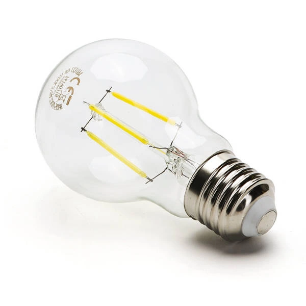 Żarówka LED FILAMENT A60 E27 6W zimna 6500K