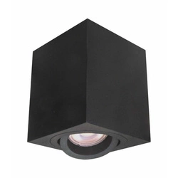 Oprawa natynkowa LYON, czarna, 1x50W GU10