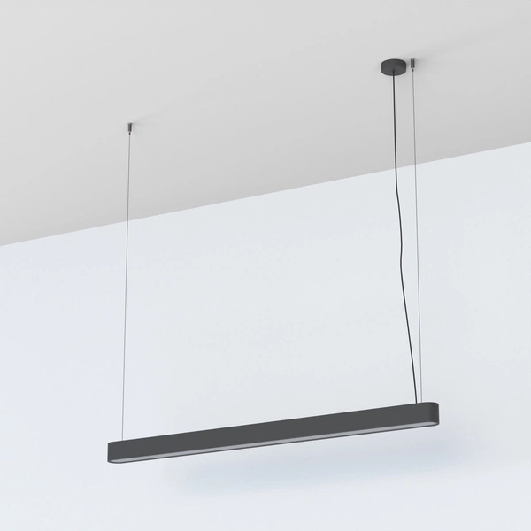 Lampa wisząca SOFT LED GRAPHITE T8 dł. 125cm LED TUBE T8 | grafitowy 7525