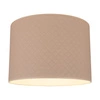 Abażur Cylinder E27 H35 Kremowy Tkanina A0940