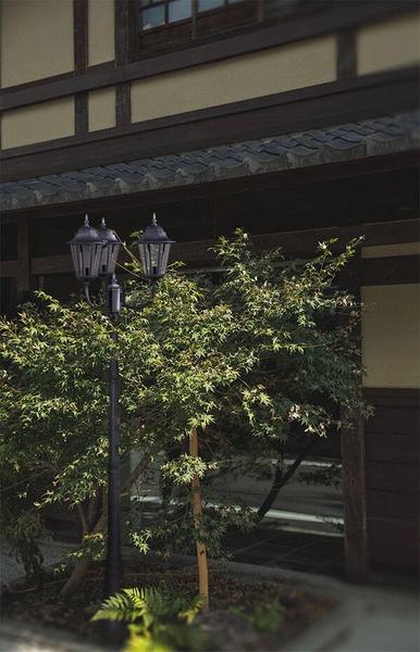 Lampa ogrodowa stojąca K-7006A2/3 CZARNY z serii LOZANA