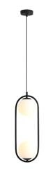 Aldex LAMPA WISZĄCA RIVA 2 BLACK 1086H1