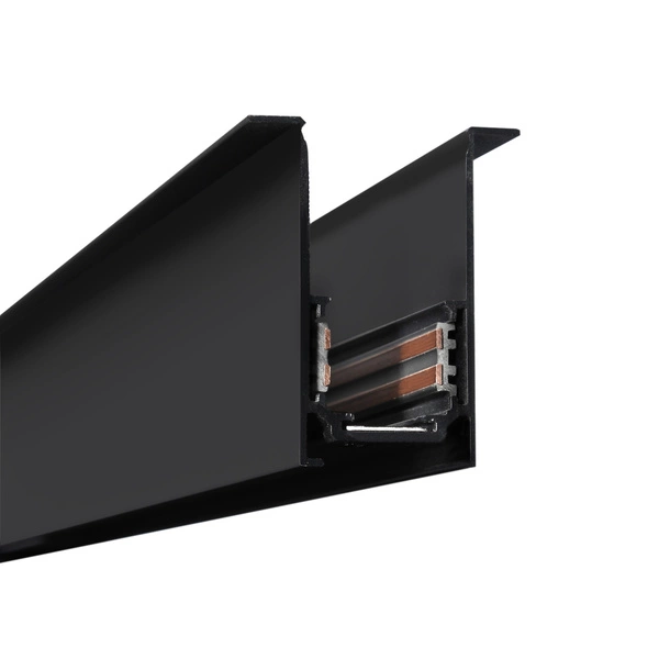 Szyna magnetyczna podtynkowa LL-20F czarna 300cm