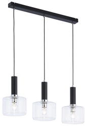 Nowoczesna Lampa wisząca VANES wys. 39-80cm 3xE27 15W IP20 | Chrom