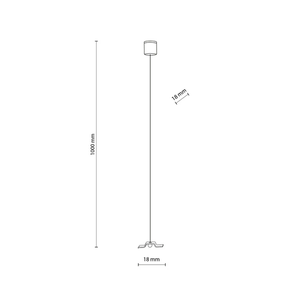3011 ZESTAW PODWIESZAJĄCY BIAŁY