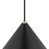 Lampa wisząca ZENITH M śr. 35cm GU10 | czarny 8001