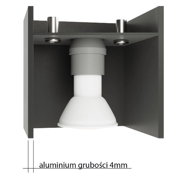 Nowoczesny kinkiet LOBO SL.0206 Biały 1xG9