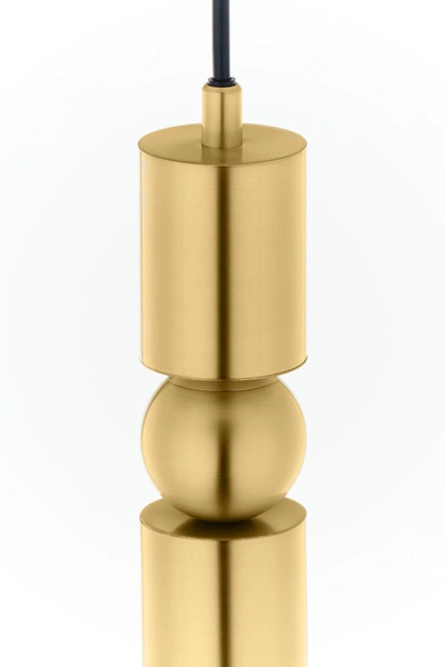 Nowoczesna Lampa wisząca ALAS wys. 120cm 1xG10 14W IP20 | Złoty