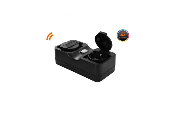 Azzardo DOUBLE SMART WIFI OUTDOOR PLUG 10A 3223