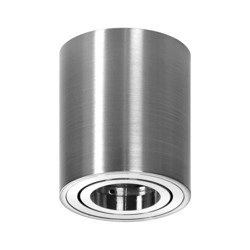 Oprawa sufitowa spot tuba natynkowa SIGEN R śr. 8cm aluminium