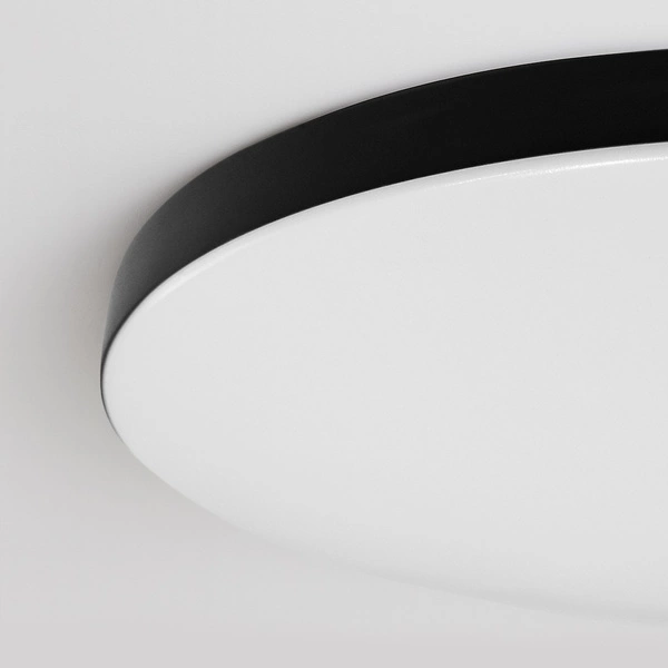 Plafon Siena Czarny 80W LED Ø750 mm + pilot