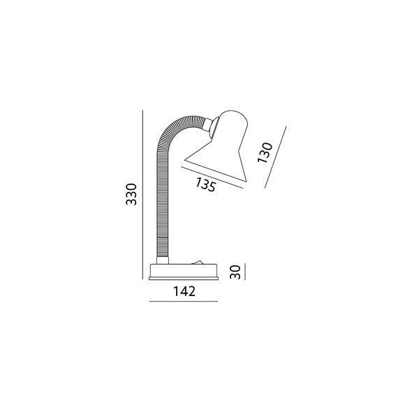 Lampka biurkowa ŚMIESZEK ZIELONY