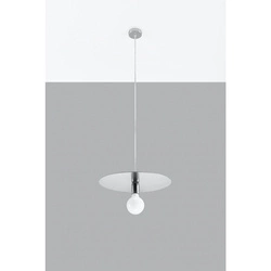 Nowoczesna lampa wisząca FLAVIO SL.0854 inox 1xE27