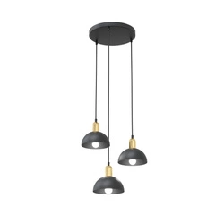 Lampa wisząca Emibig MOTO 3 PREM BL 1386/3PREM